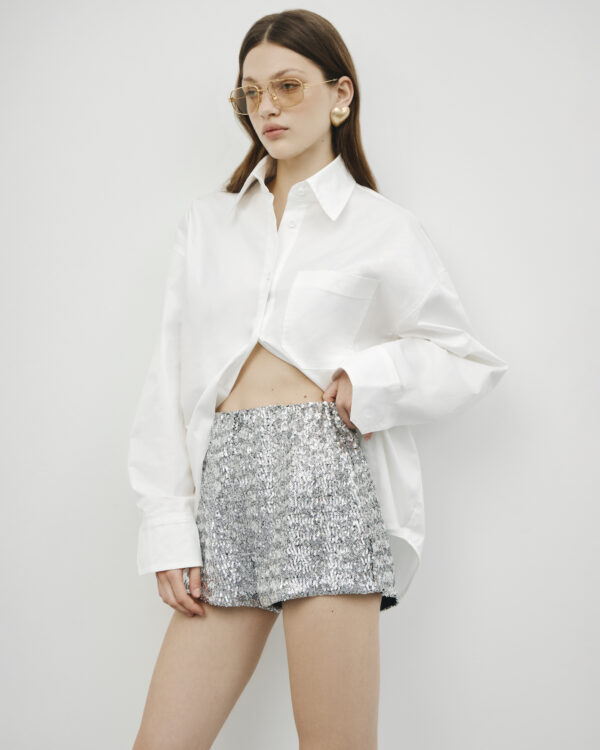 Sequin shorts